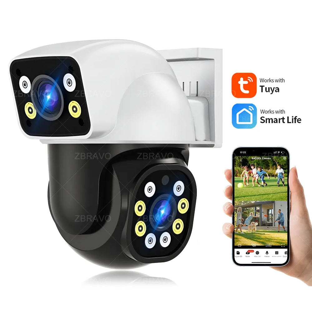 Home Security Tech - Smartlife 8MP WiFi Tuya Outdoor Camera