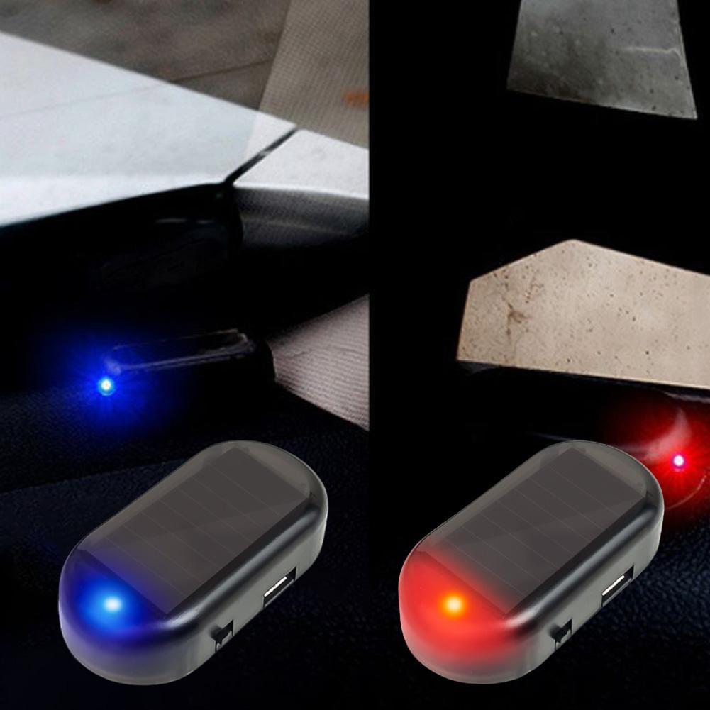 Solar Security Light - Solar Powered Car Fake Security Light