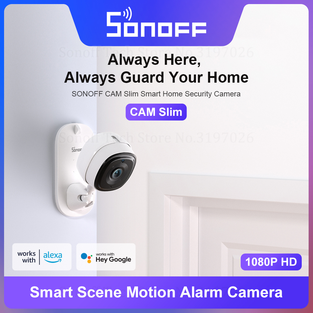 Home Security Tech - SONOFF 1080P HD Wi-Fi IOT Camera
