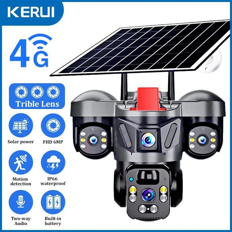 Home Security Tech - KERUI V380 Pro Outdoor PTZ 6MP