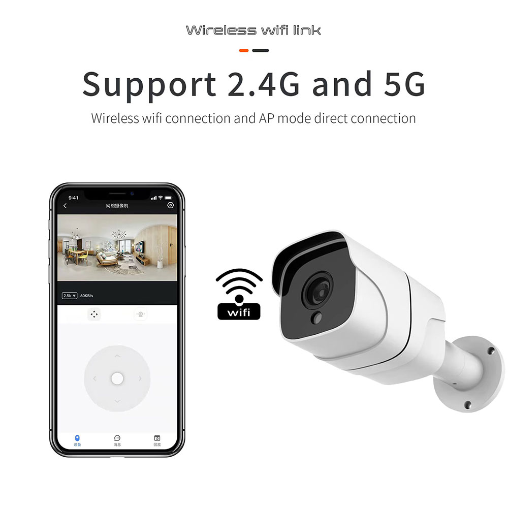 Tuya 5G Wifi IP Camera Outdoor - Home Security Google Camera 评论和价格
