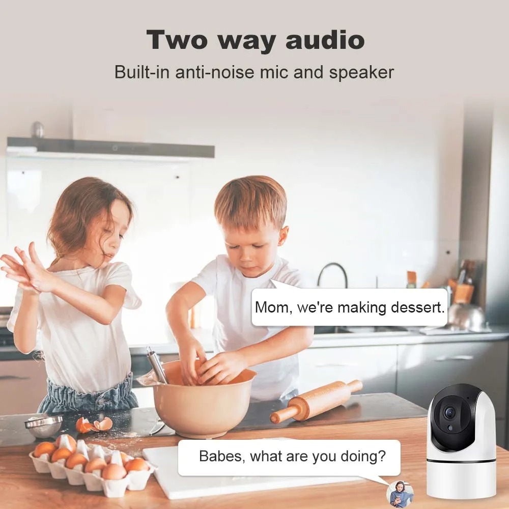 2K 6MP Mini 5G Wifi Tuya IP  C - Home Security Google Camera 评论和价格