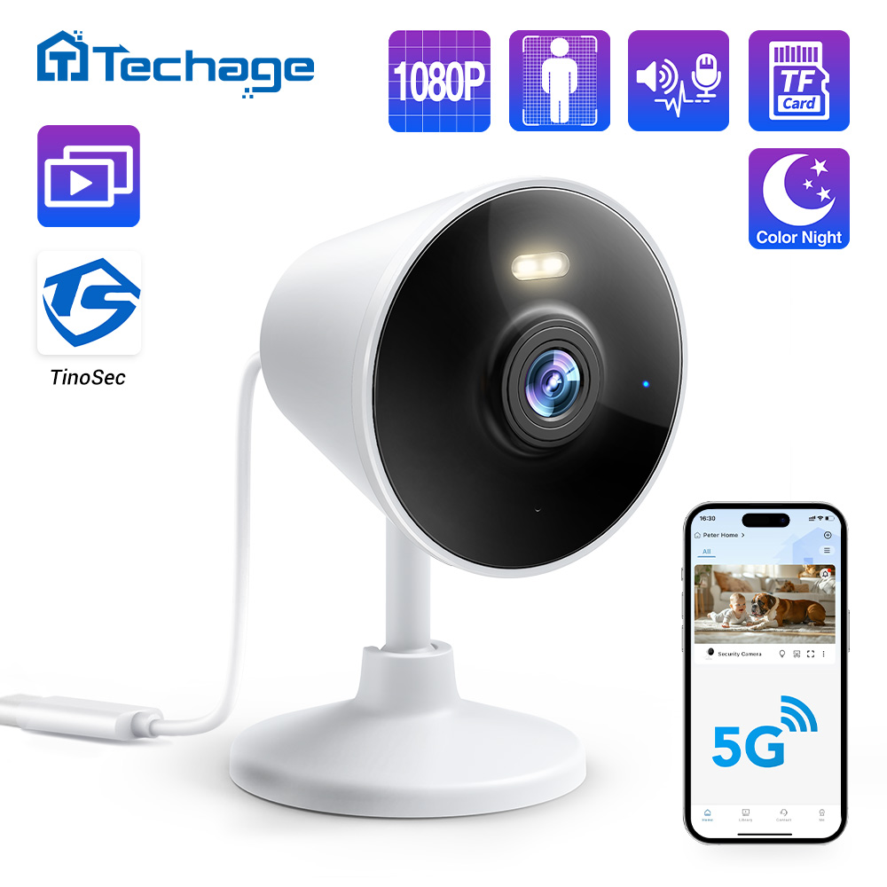 Techage 2MP HD 1080P Wireless  - Home Security Google Camera 评论和价格