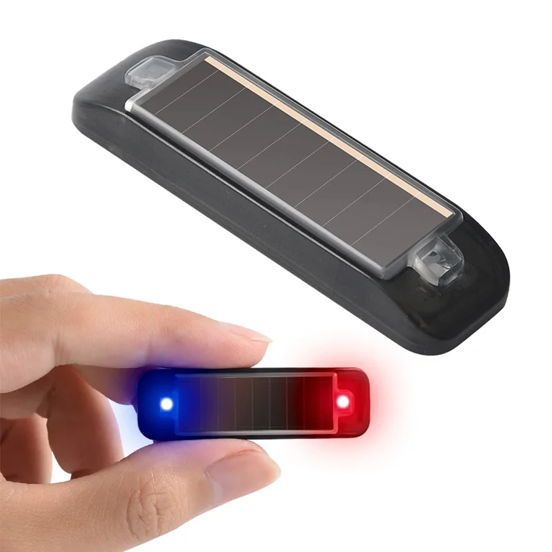 Mini LED solar power car warni - Solar Security Light 评论和价格