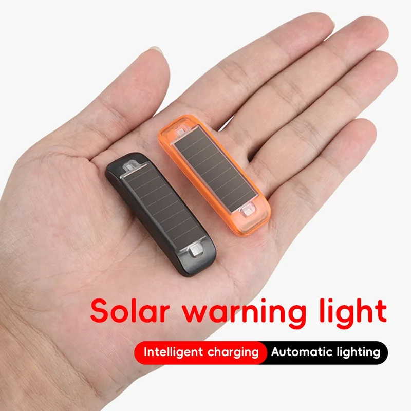 Mini LED solar power car warni - Solar Security Light 评论和价格