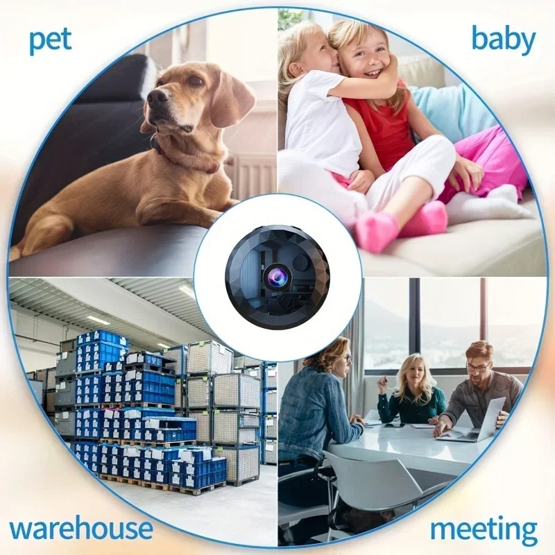 4K Mini WiFi Camera Wireless S - Home Security Ai 评论和价格