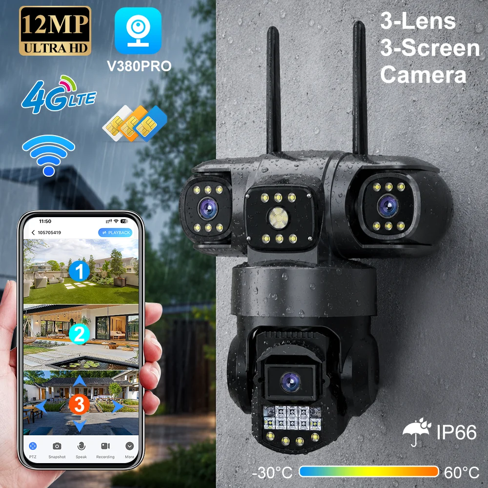V380 Pro 4G Outdoor Waterproof - Home Security Land 评论和价格