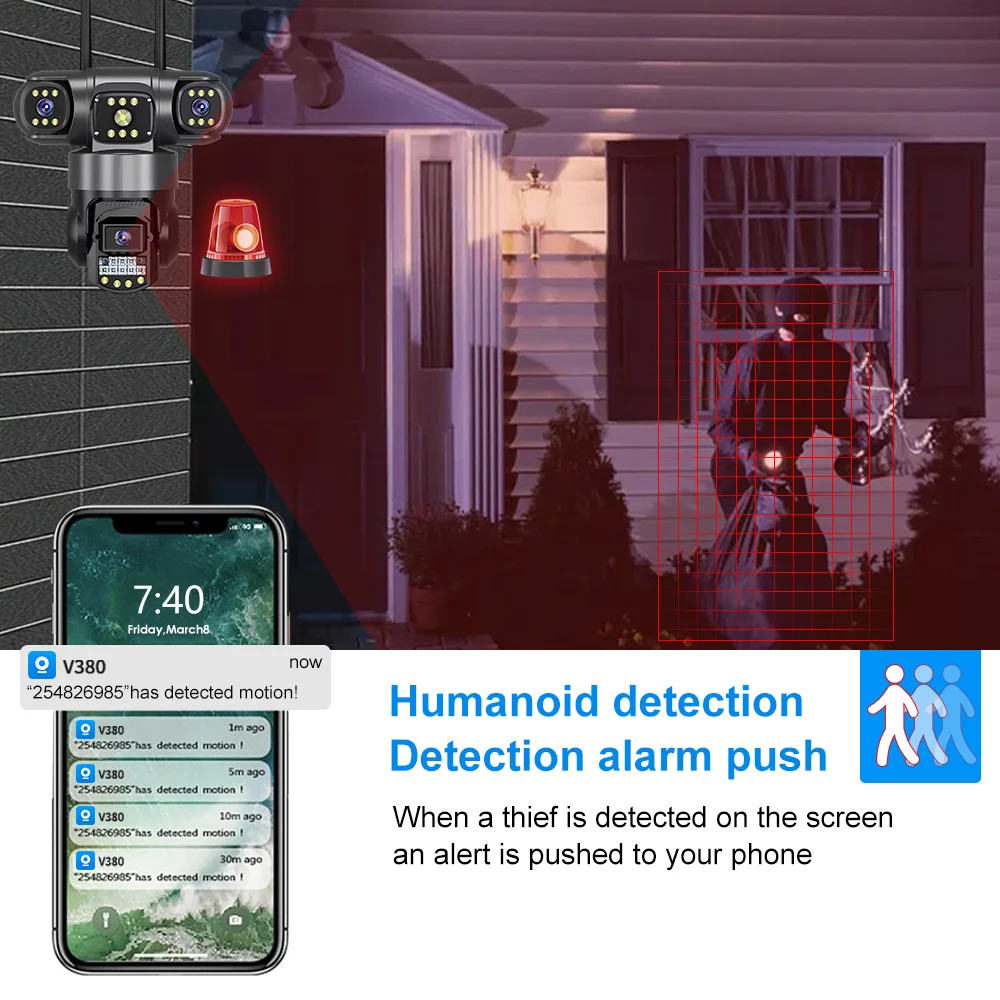 V380 Pro 4G Outdoor Waterproof - Home Security Land 评论和价格