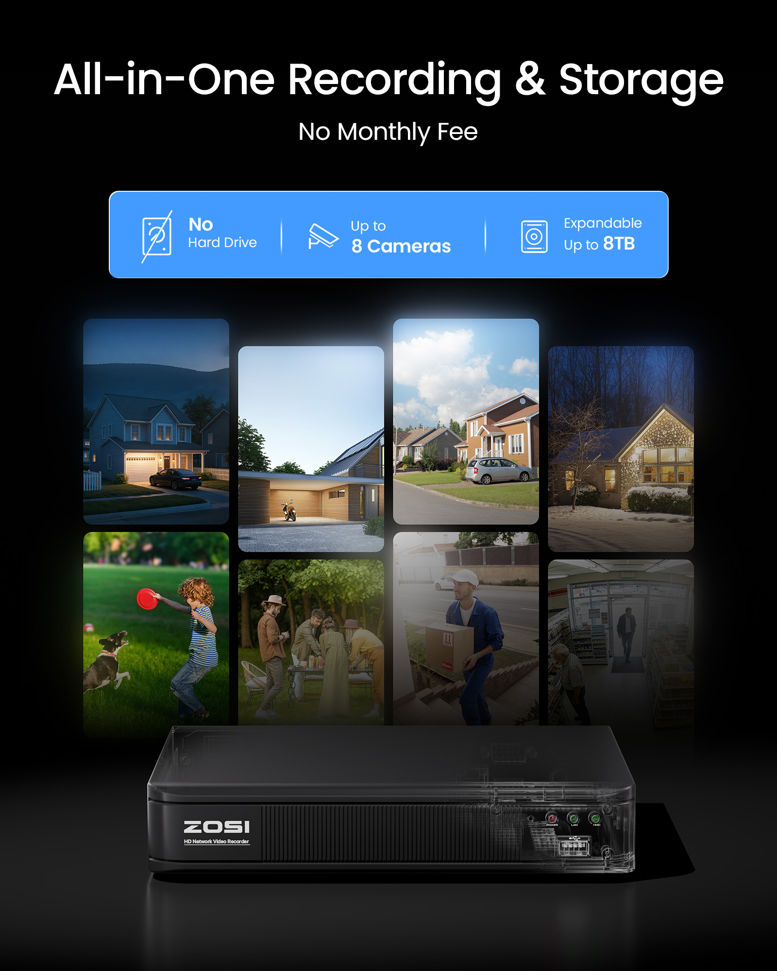 ZOSI 3K Lite Wired CCTV Securi - Home Security Tech 评论和价格
