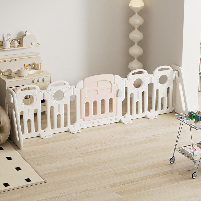 Three Panel Baby Playpen Indoo - Home Yard Security 评论和价格