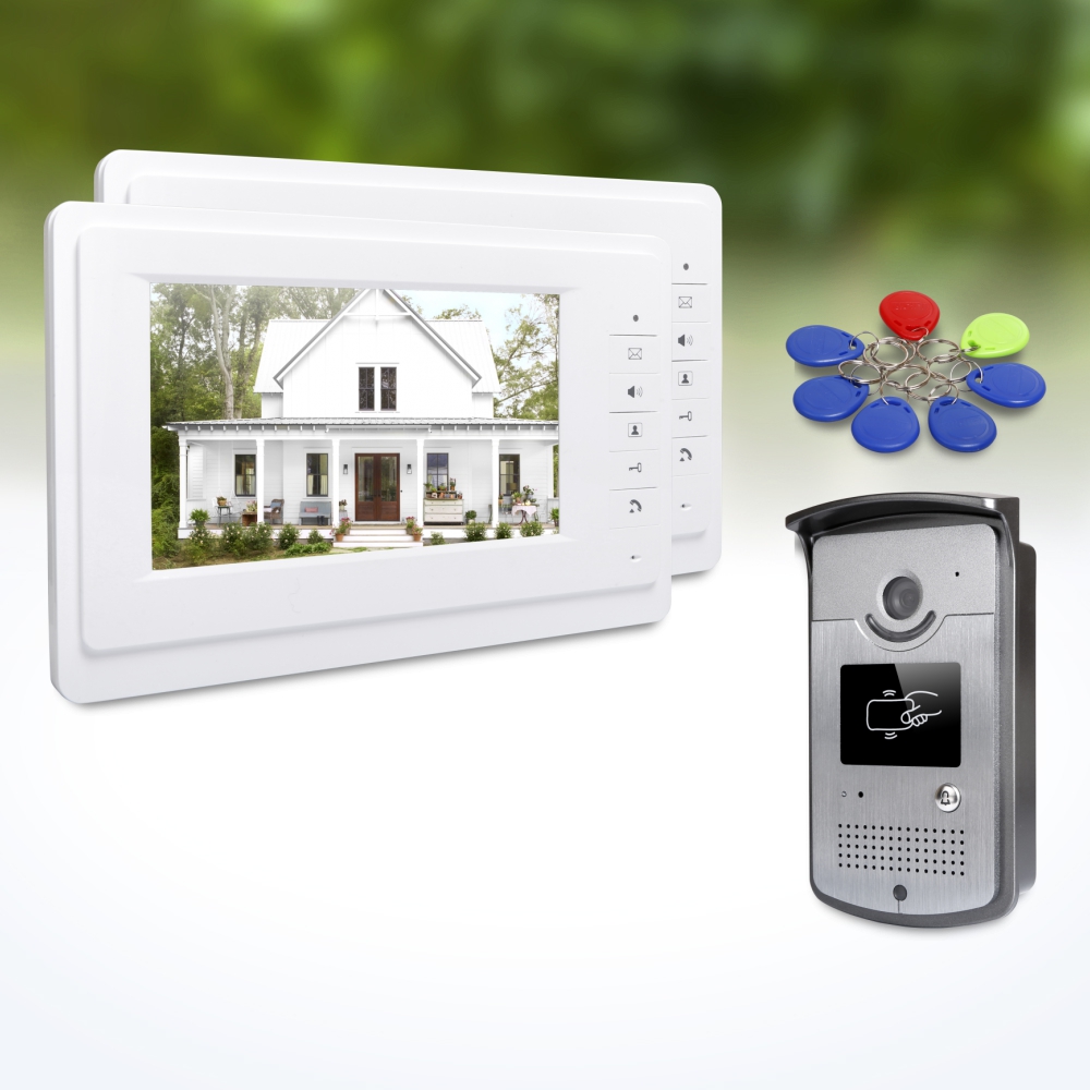 1 Outdoor Camera 2 Indoor Moni - Home Security Video Systems 评论和价格