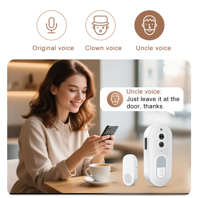 Tuya Smart Video Doorbell Wire - Home Security Google Camera 评论和价格