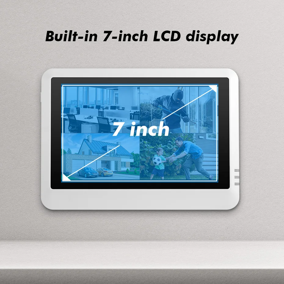 FUERS 8CH Wireless NVR Securit - Home Security Video Systems 评论和价格