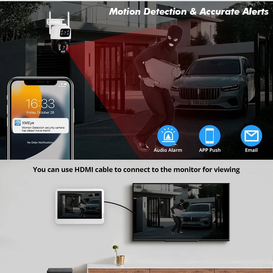 FUERS 8CH Wireless NVR Securit - Home Security Video Systems 评论和价格