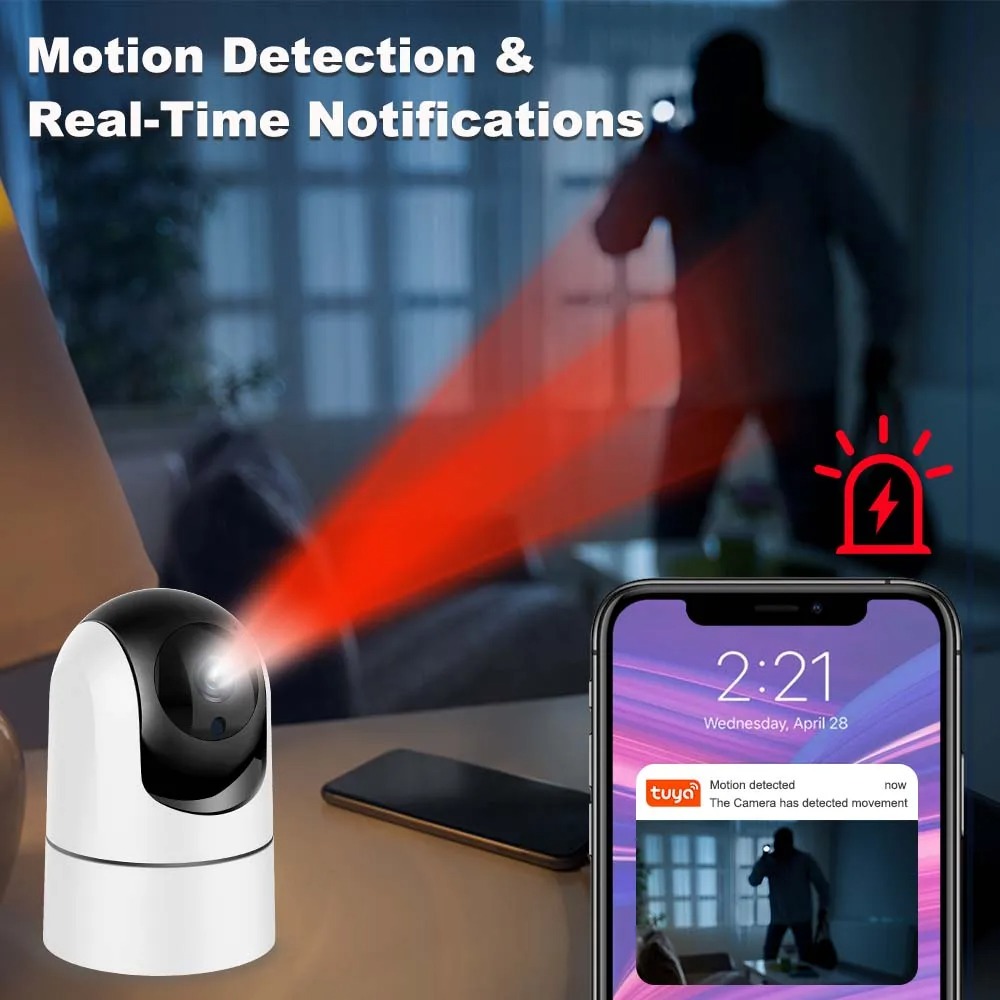 6MP WiFi Camera Tuya Smart Hom - Home Security Google Camera 评论和价格