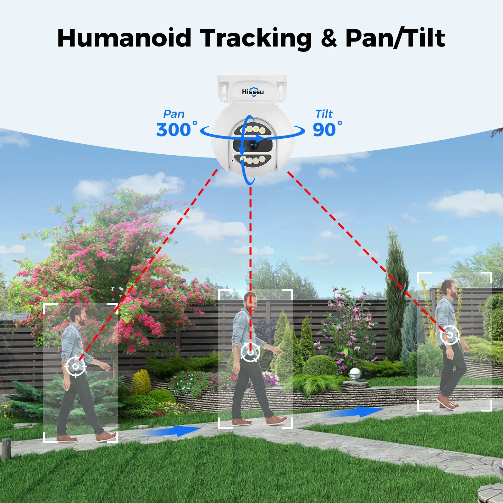 Hiseeu Automatic Tracking 5mp  - Home Security Nvr 评论和价格
