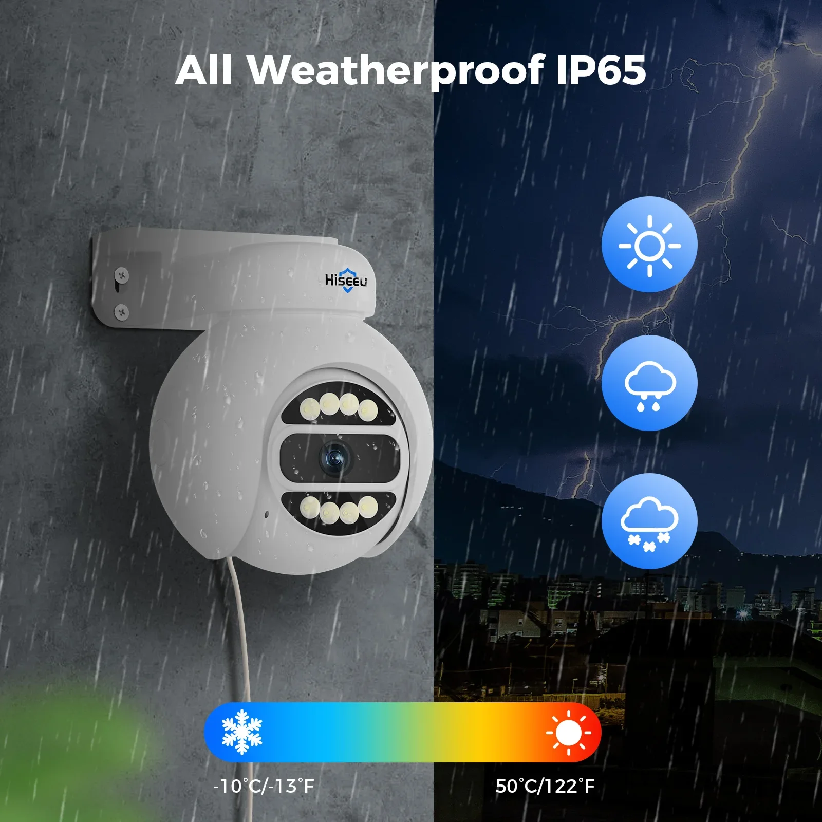 Hiseeu Automatic Tracking 5mp  - Home Security Nvr 评论和价格