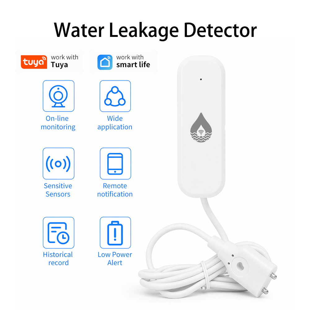 YFK WiFi/Zigbee Water Leakage  - Home Security Monitoring 评论和价格