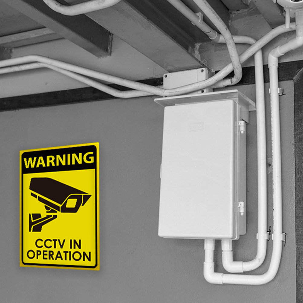 Acrylic Security Camera Warnin - Home Yard Security 评论和价格