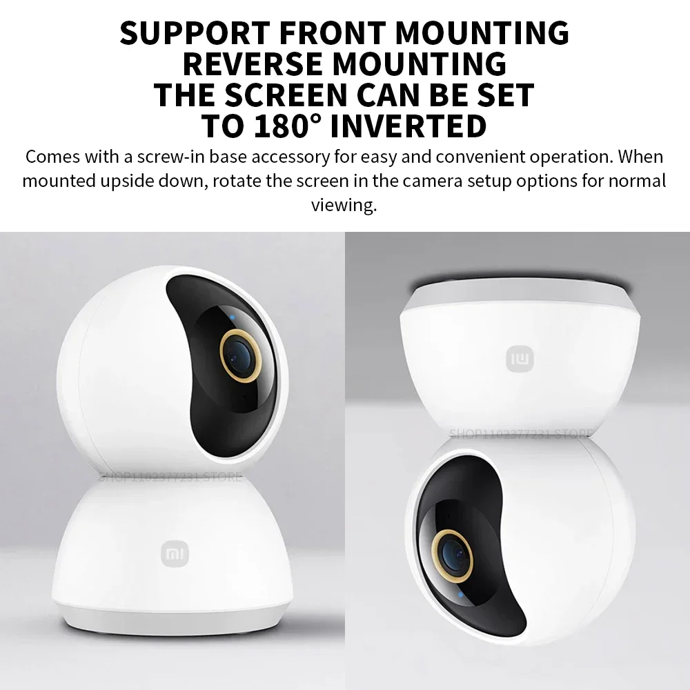 Xiaomi Smart IP Camera 2K 360° - Home Security Camera 360 Xiaomi 评论和价格