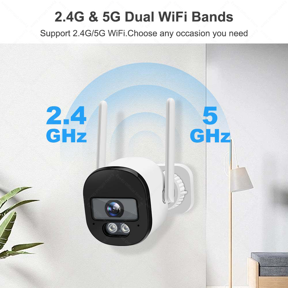 Tuya 4MP Bullet Security Camer - Home Security Google Camera 评论和价格