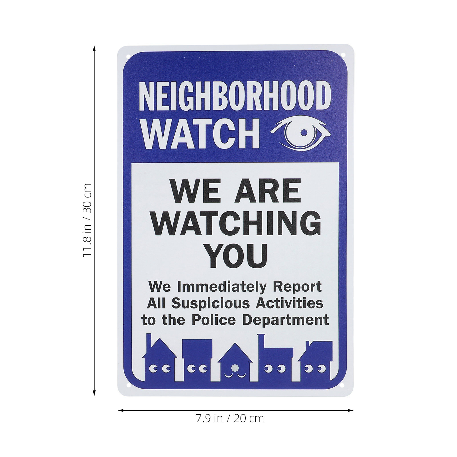 We Are Watching You Sign Vinta - Home Yard Security 评论和价格