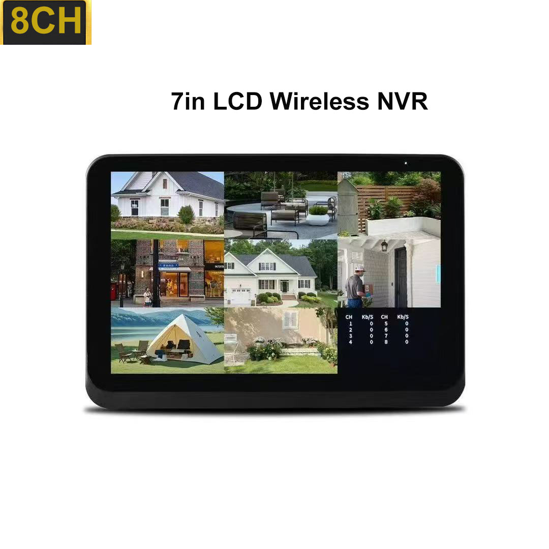 Uzoom 8CH NVR Wireless Securit - Home Security Video Systems 评论和价格