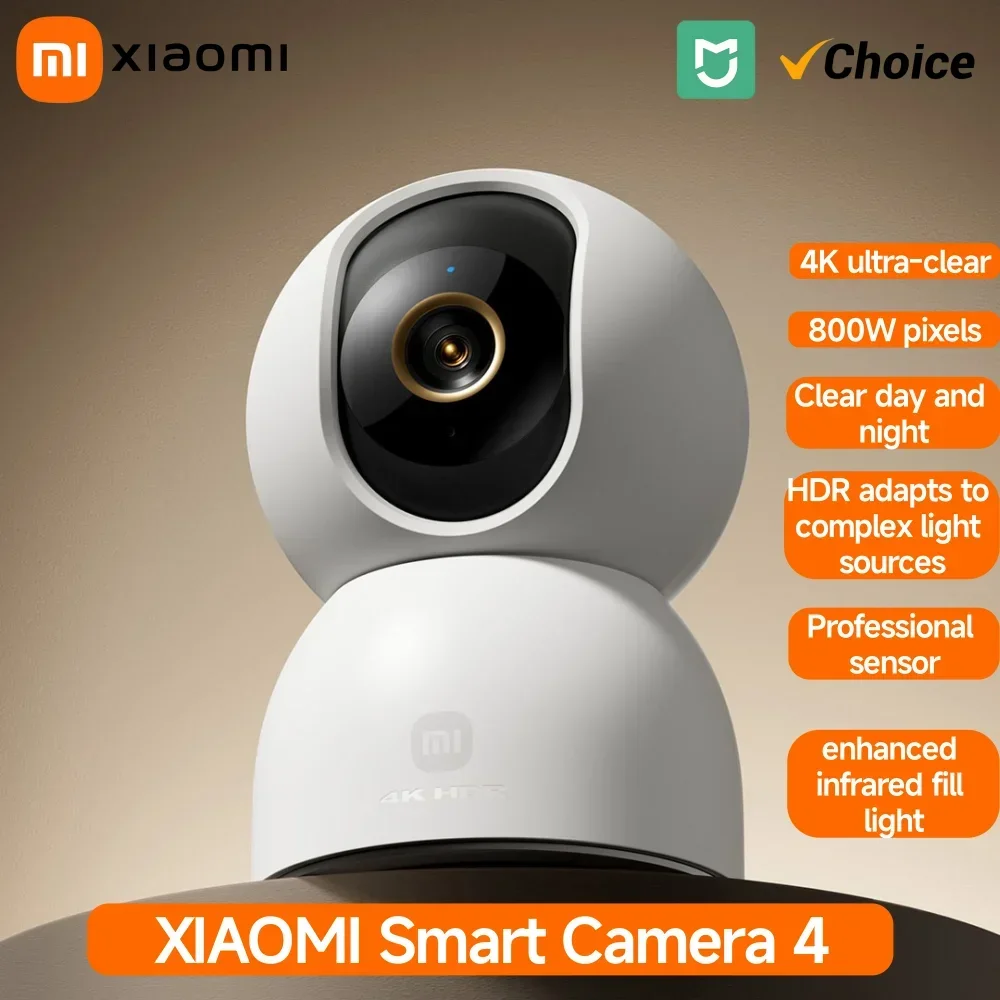 New xiaomiI Smart Camera 4 Dua - Home Security Camera 360 Xiaomi 评论和价格