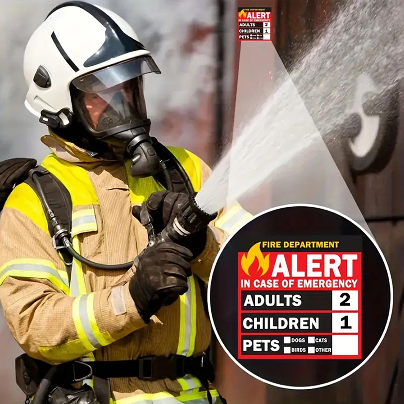 Fire Pet Alert Sticker Rain-Pr - Home Security Department 评论和价格