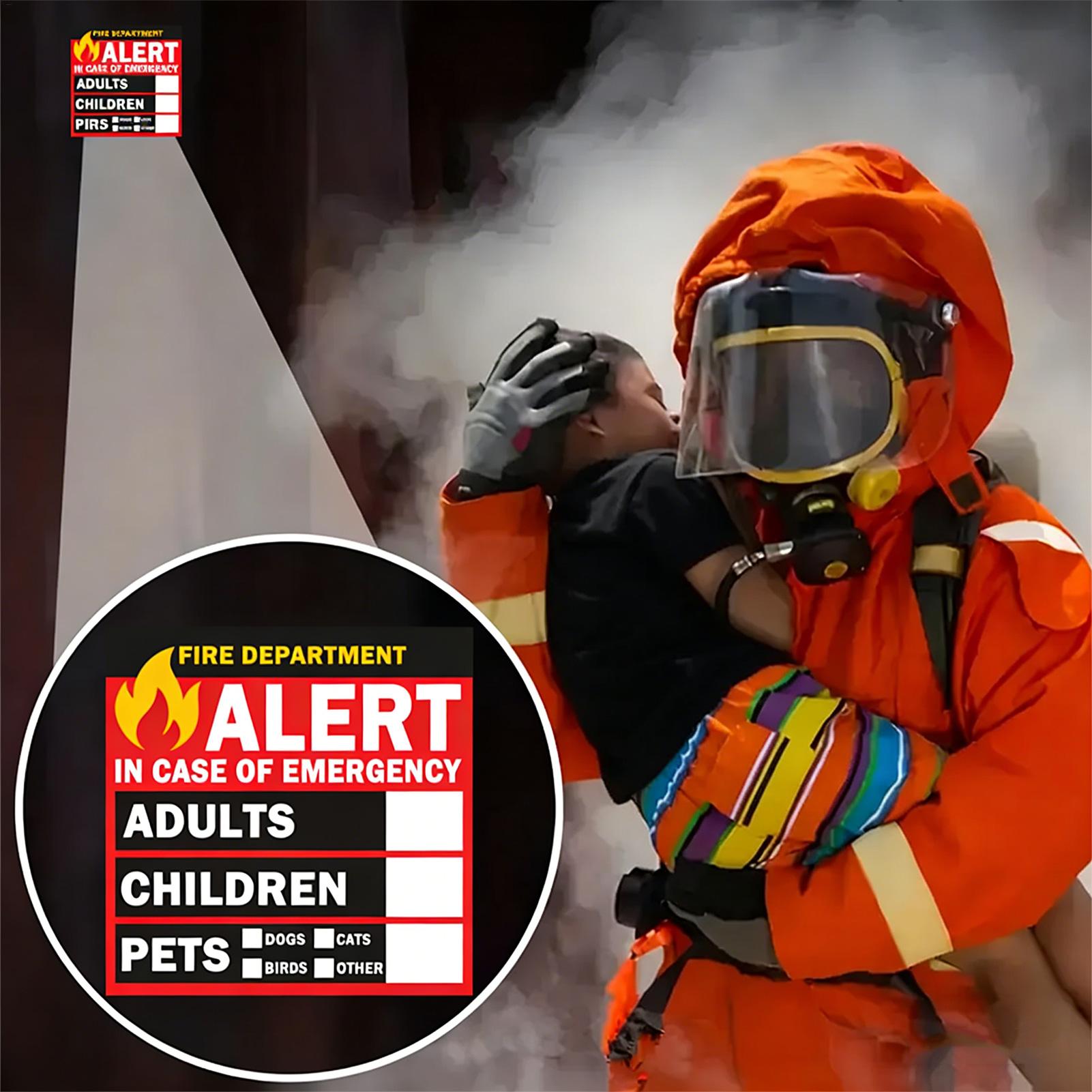 Fire Pet Alert Sticker Rain-Pr - Home Security Department 评论和价格