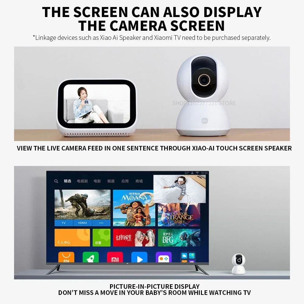 Xiaomi Smart Home 360° Securit - Home Security Camera 360 Xiaomi 评论和价格
