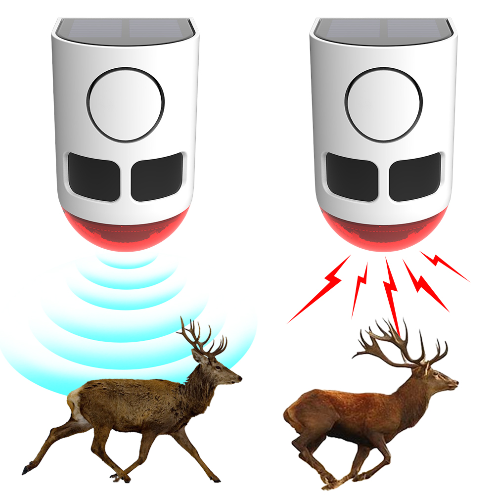 Solar Outdoor Motion Sensor Al - Home Yard Security 评论和价格
