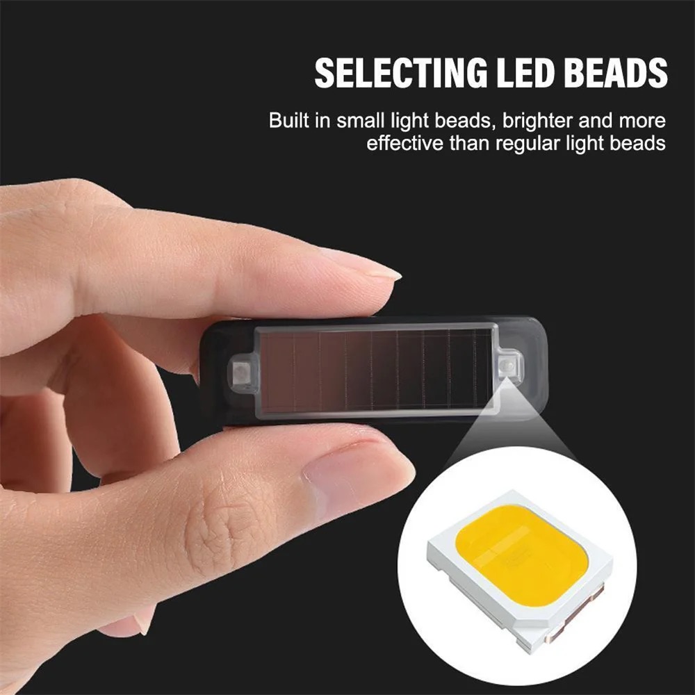 LED Solar Power Car Warning Li - Solar Security Light 评论和价格