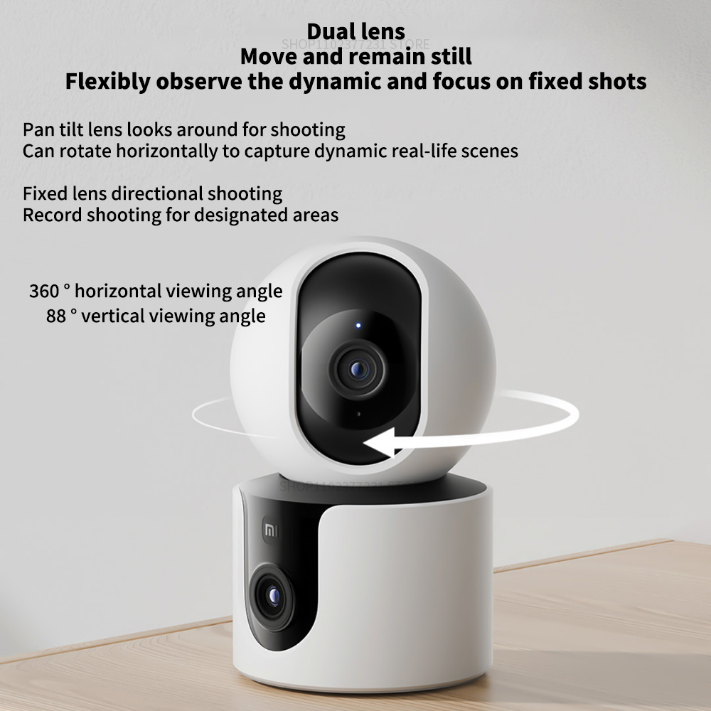 Xiaomi Smart Camera C300 Dual  - Home Security Camera 360 Xiaomi 评论和价格