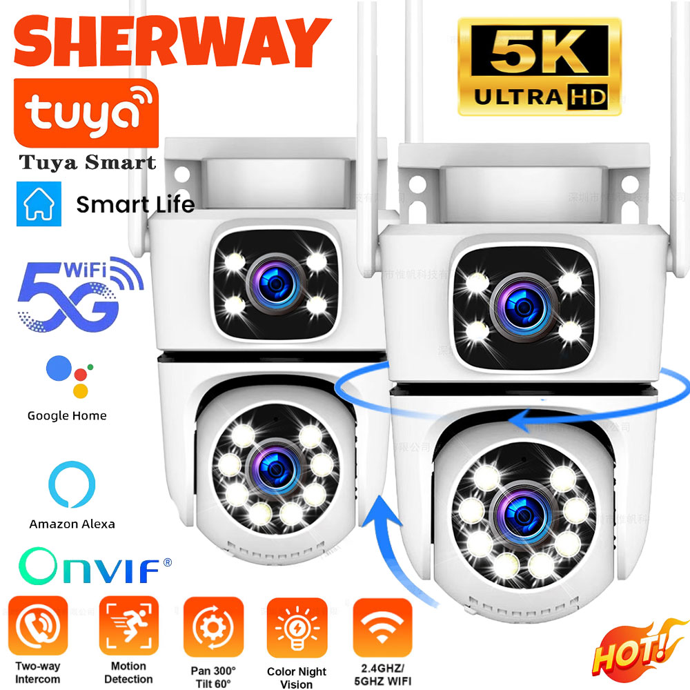4K Tuya Home Security Outdoor  - Home Security Google Camera 评论和价格
