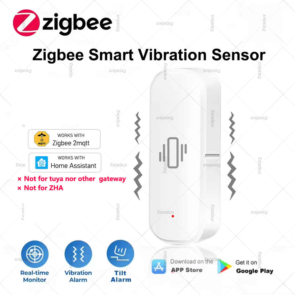 Zigbee Smart Vibration Sensor  - Home Security Monitoring 评论和价格