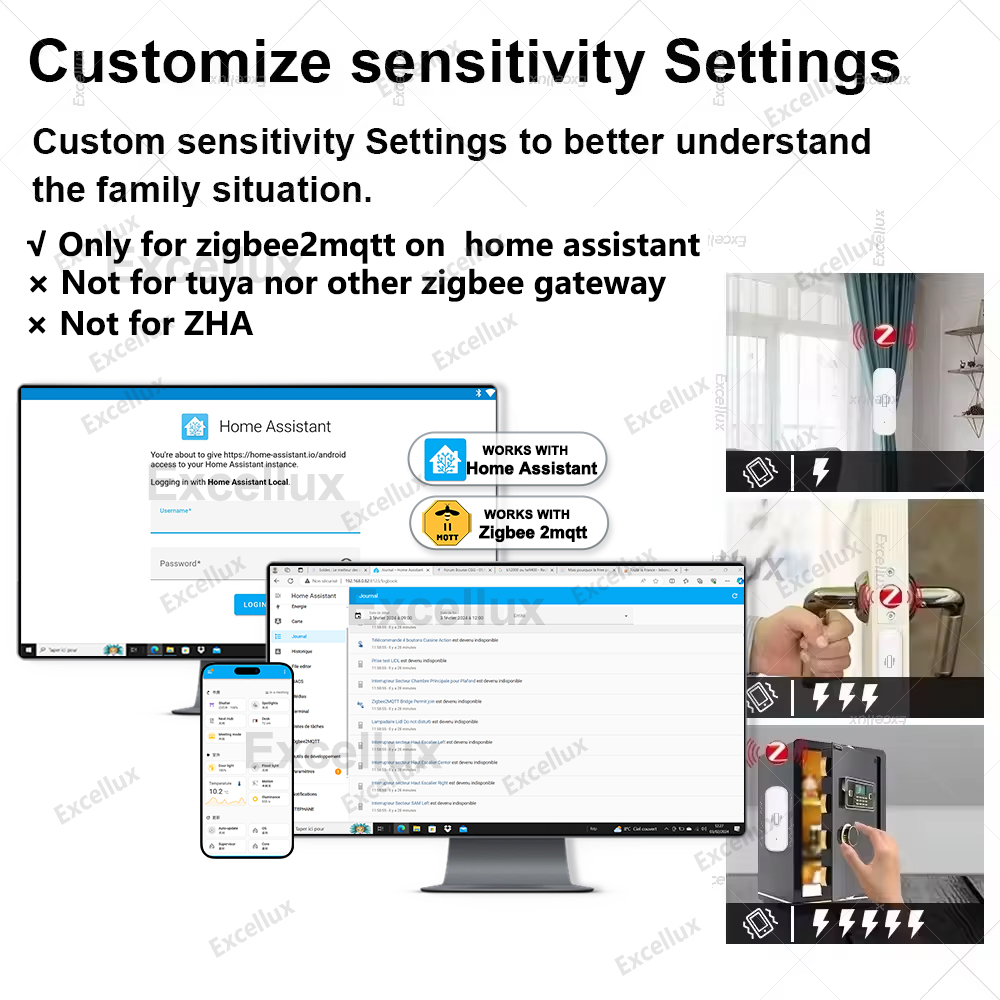 Zigbee Smart Vibration Sensor  - Home Security Monitoring 评论和价格