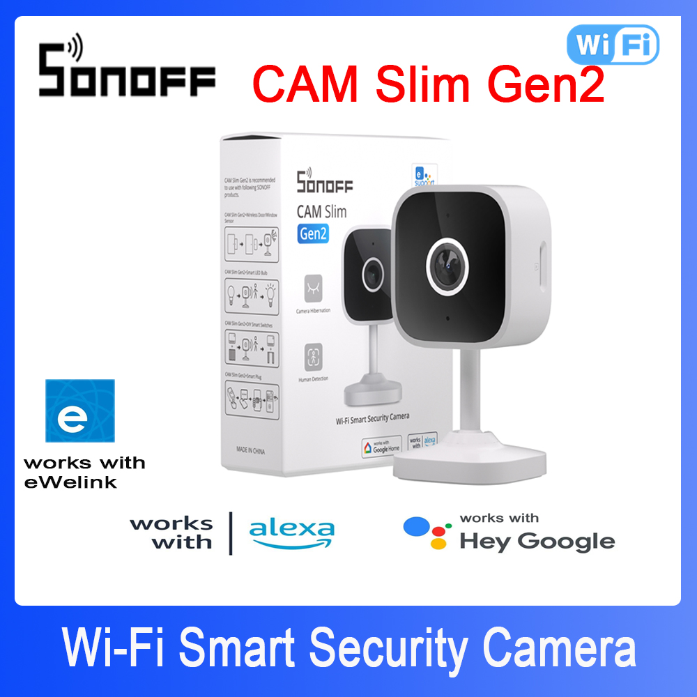 SONOFF CAM Slim Gen2 WiFi Smar - Home Security Google Camera 评论和价格