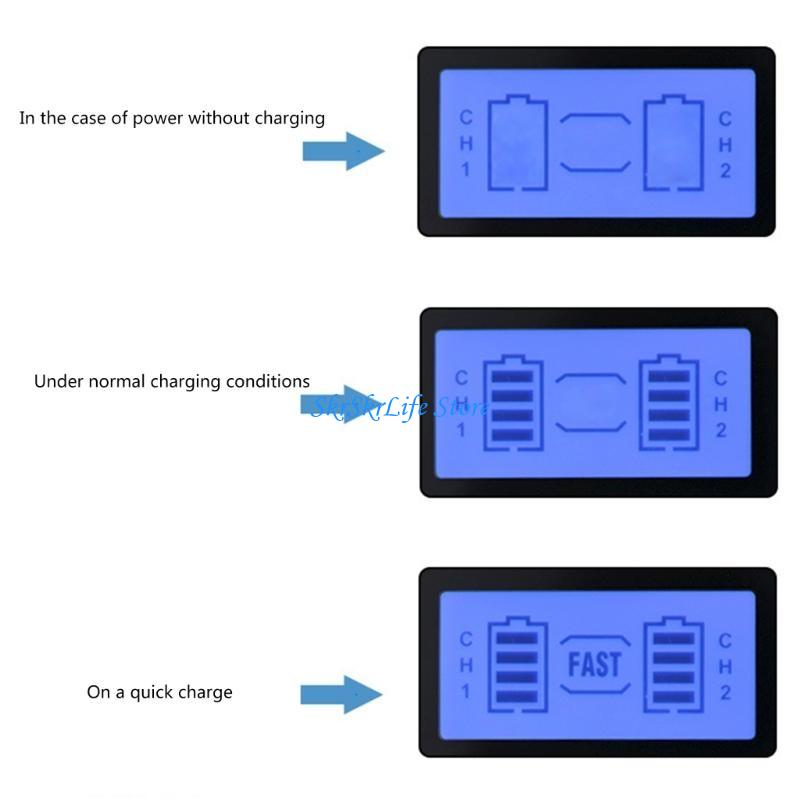 E65E LCD USB Double Battery Ch - Home Security Arlo 评论和价格