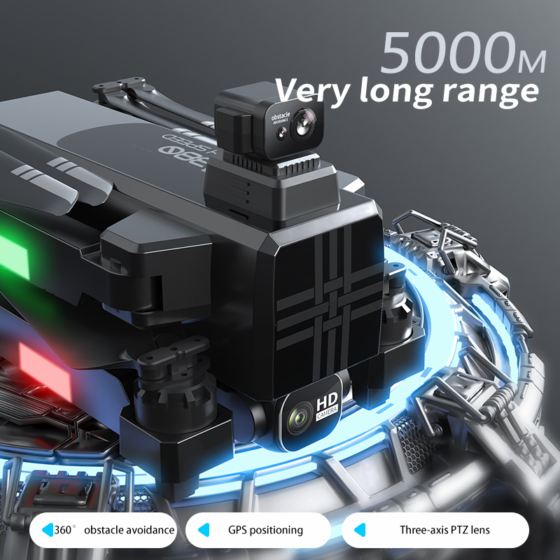 A380 Drone 4K HD Three Axis An - Home Security Cameras Outdoor 评论和价格