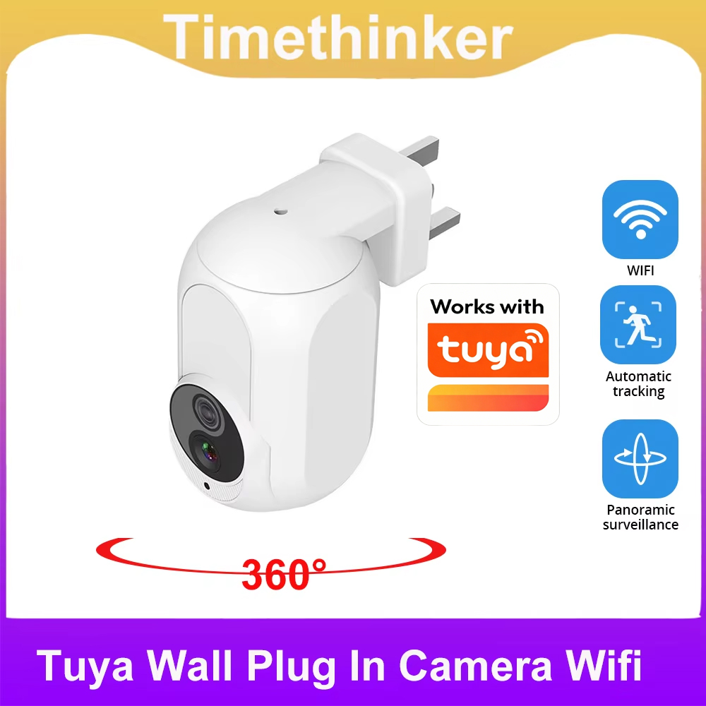 Tuya Wall Plug In Camera Wifi  - Home Security Google Camera 评论和价格