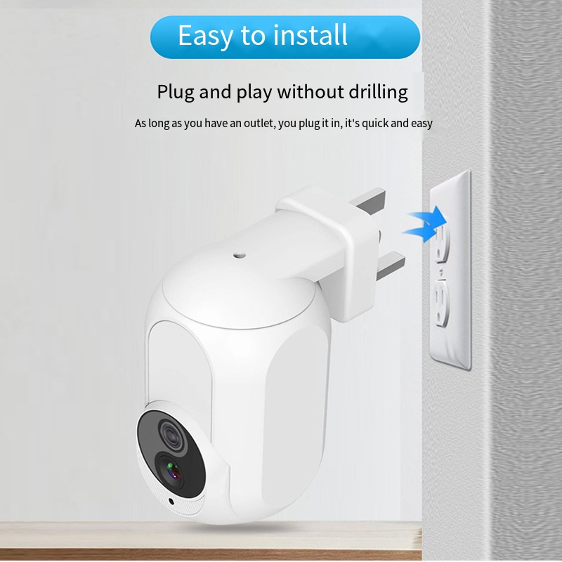 Tuya Wall Plug In Camera Wifi  - Home Security Google Camera 评论和价格