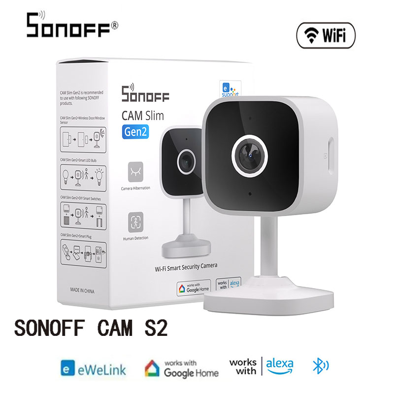 SONOFF CAM Slim Gen2 Easy Micr - Home Security Google Camera 评论和价格