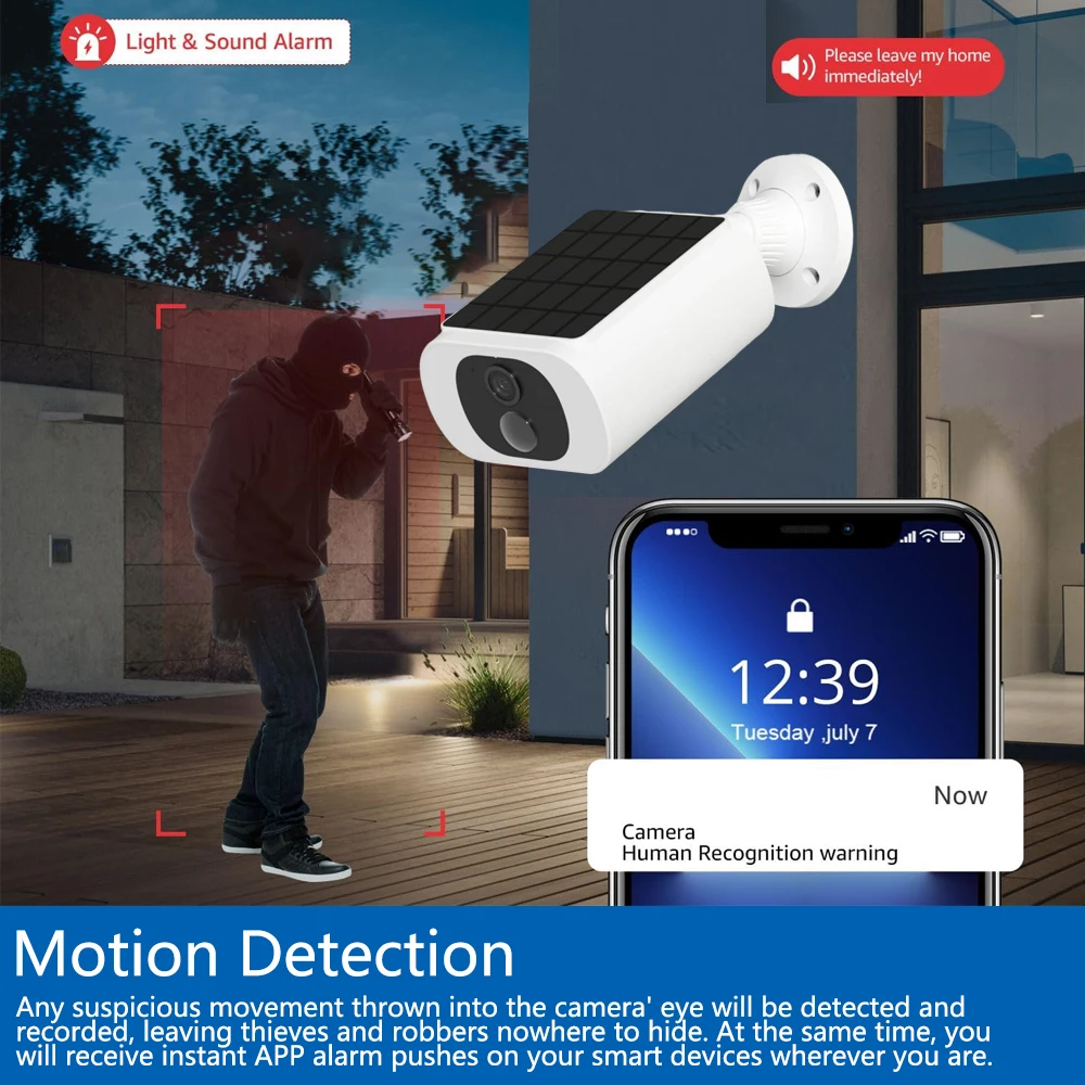 Tuya 5MP Solar Security Camera - Home Security Tech 评论和价格