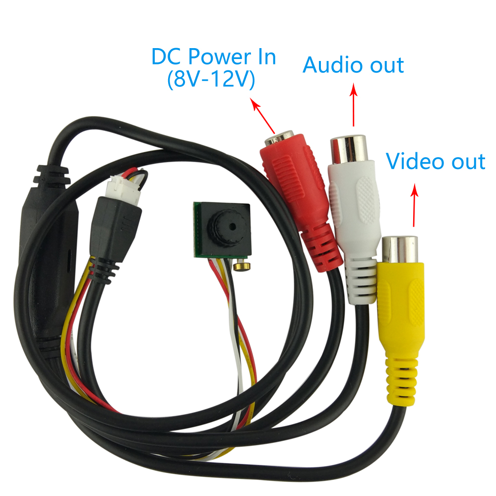 700TVL CVBS 12*12mm Micro Mini - Home Security Video Systems 评论和价格