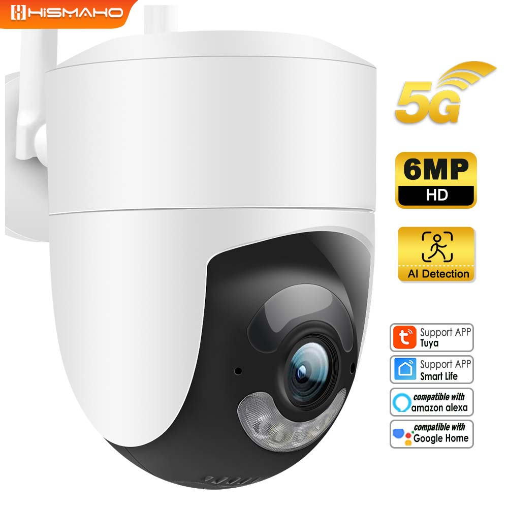 Tuya IP Camera 5G WIFI 6MP Ale - Home Security Google Camera 评论和价格