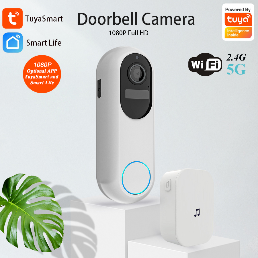 Tuya Smart Video Doorbell Wate - Home Security Google Camera 评论和价格
